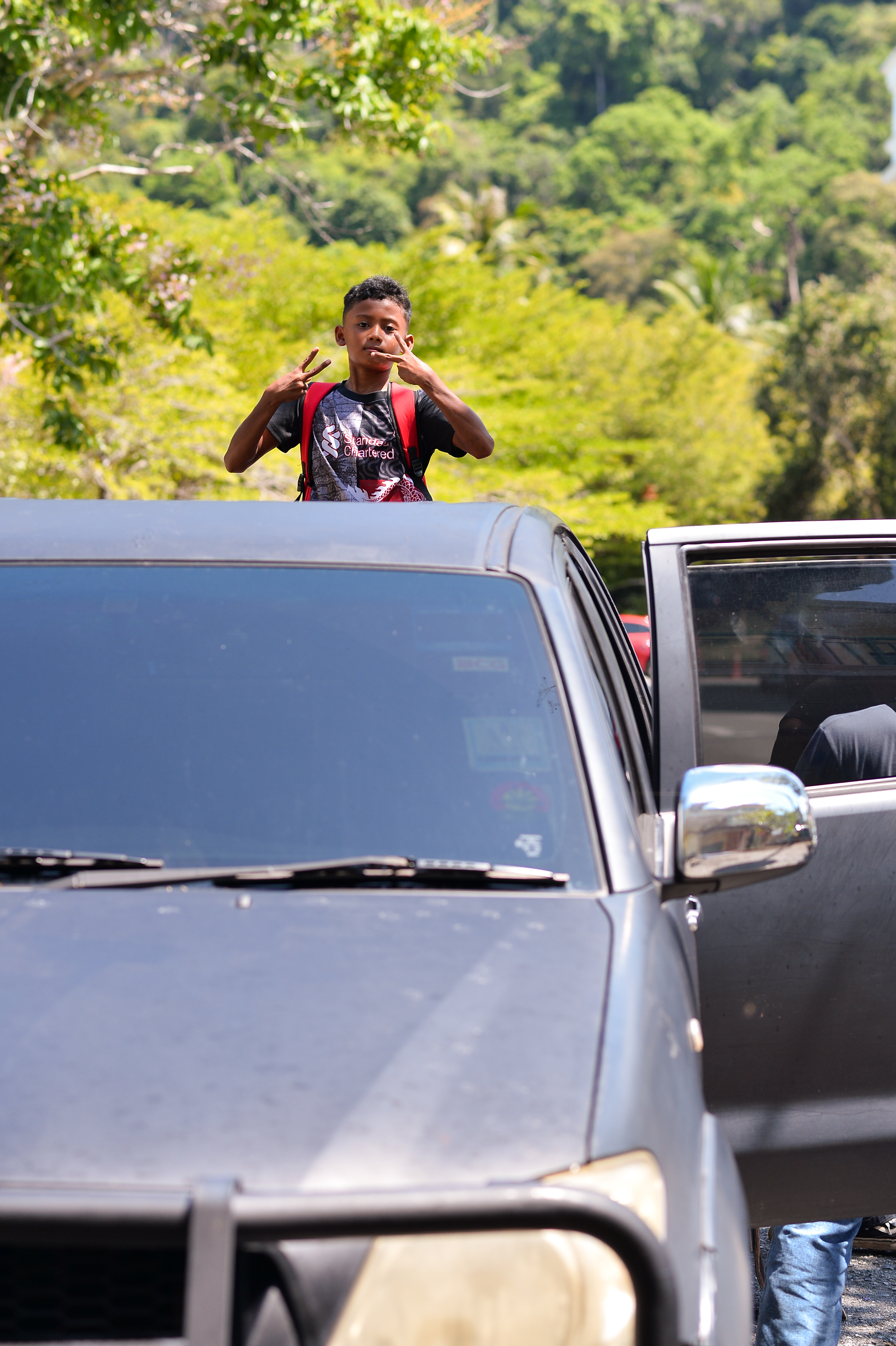 Skateboarding in the city